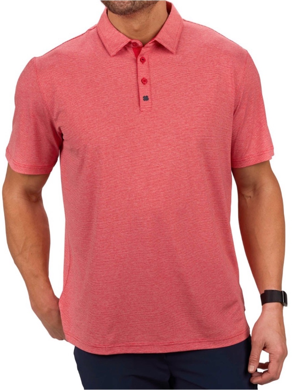 Men's Black Clover Greyson Polo - Red
